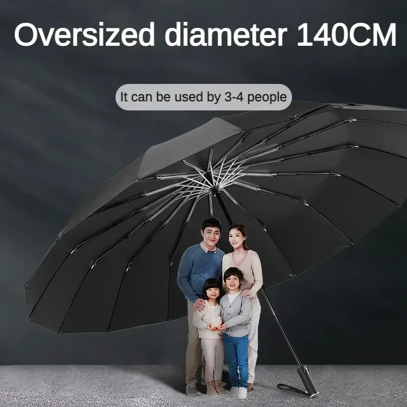 남자와 여자를 위한 초대형 140CM 자동 접이식 우산 - Golf Umbrella Large 리뷰 및 가격