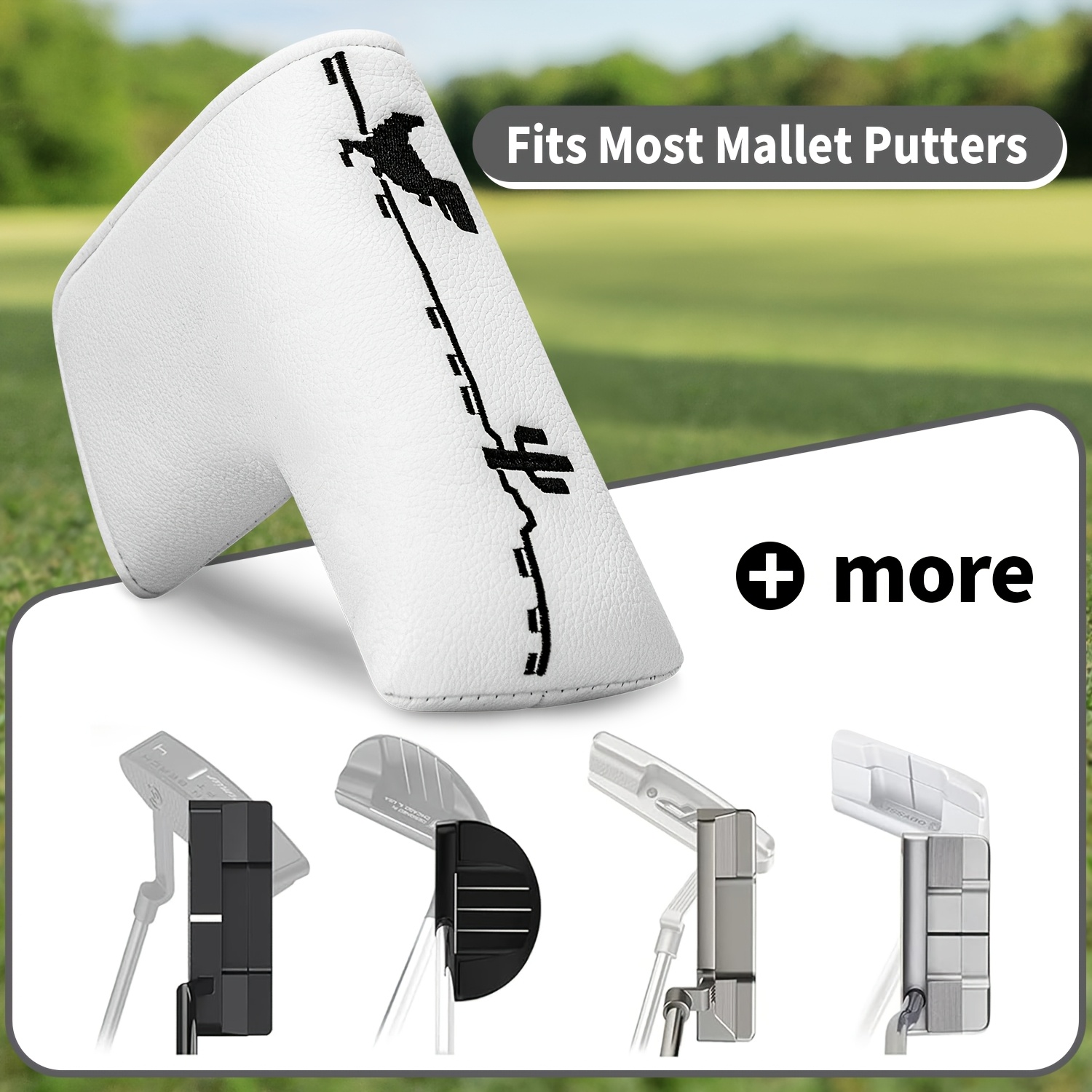 공룡 & 크로스본스 골프 퍼터 커버 - 블레이드 헤드, - Golf Putter 리뷰 및 가격