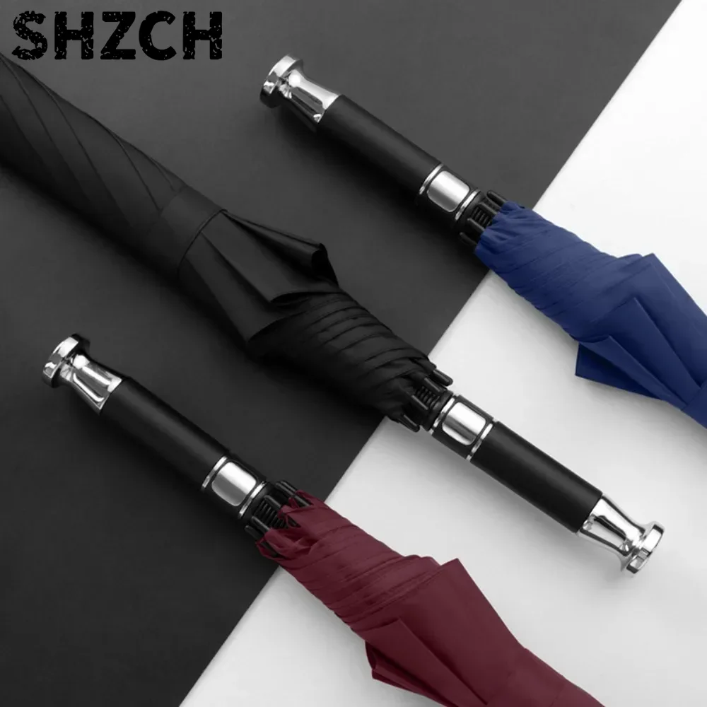 대형 남성용 우산, 고급 골프용 직선형 우산, 긴 손잡 - Golf Umbrella Large 리뷰 및 가격