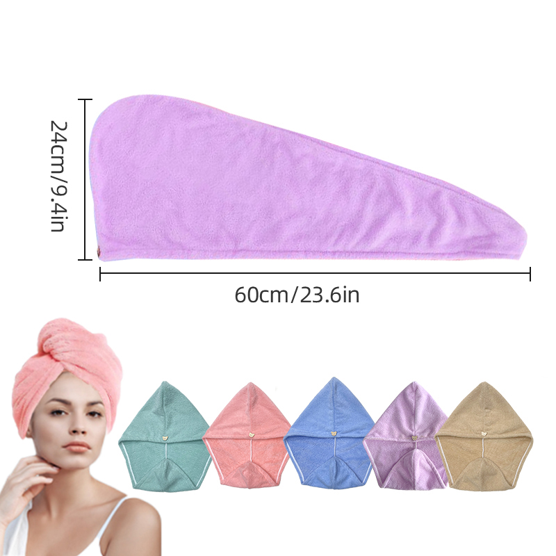 여성용 마이크로 화이버 헤어 타올 랩, 샤워 스파 헤드 - Golf Towel 리뷰 및 가격