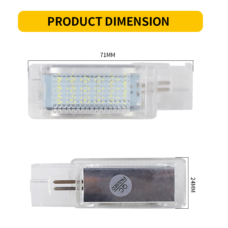 2PCS LED 글로브 박스 트렁크 라이트 캔버스 VW - Golf Gloves 리뷰 및 가격
